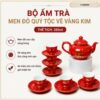 bộ trà men đỏ