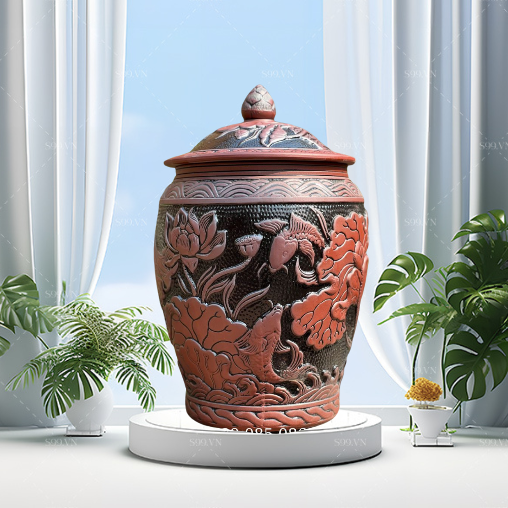 hũ đựng gạo Bát tràng (10)