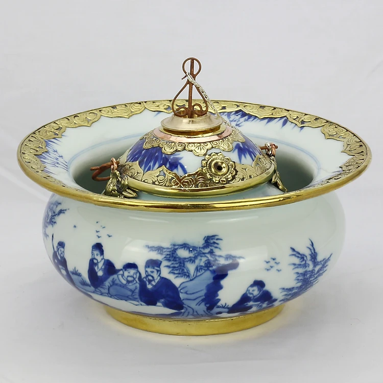 điếu bát bọc đồng Bát Tràng (1)