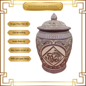 hũ gạo phong thuỷ chống ẩm mốc