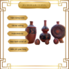 chai nậm trống đồng 1l