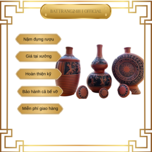 chai nậm trống đồng 1l