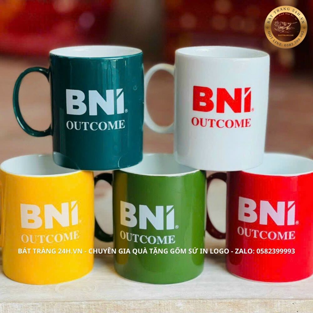 cốc sứ bát tràng in logo