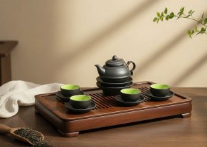 ấm chén Bát Tràng chất tử sa