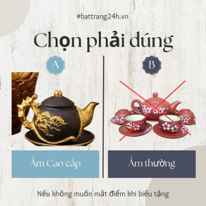 so sánh ấm cao cấp và ấm chén thường