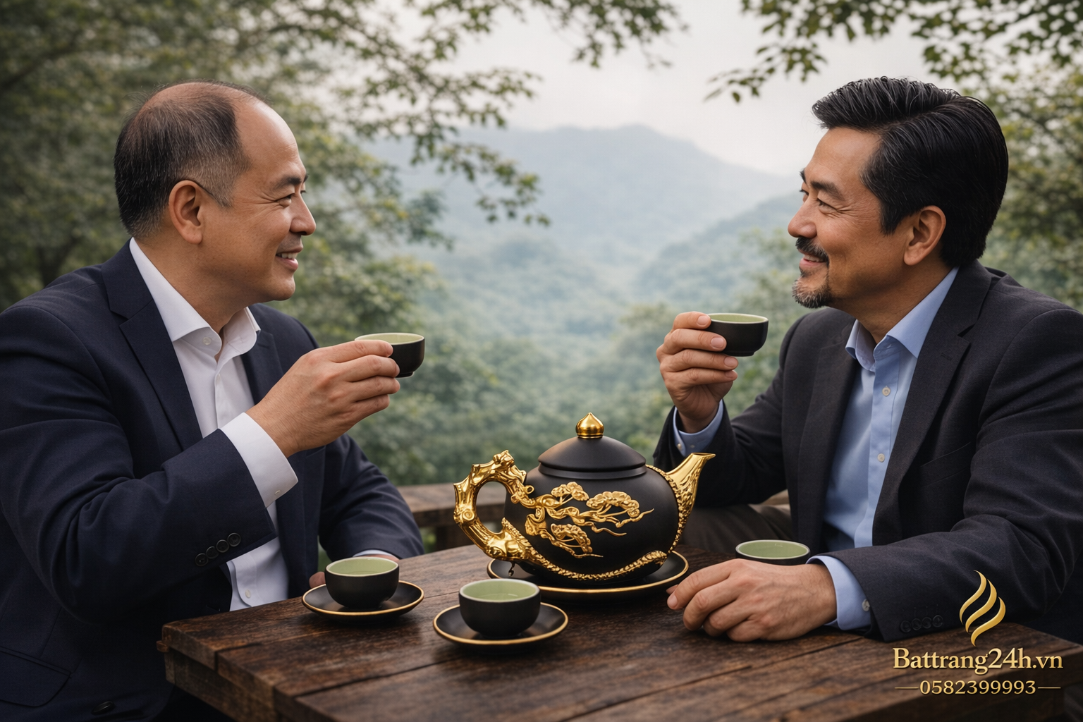 Ấm chén trà giúp ta tĩnh lại suy tư cuộc sống