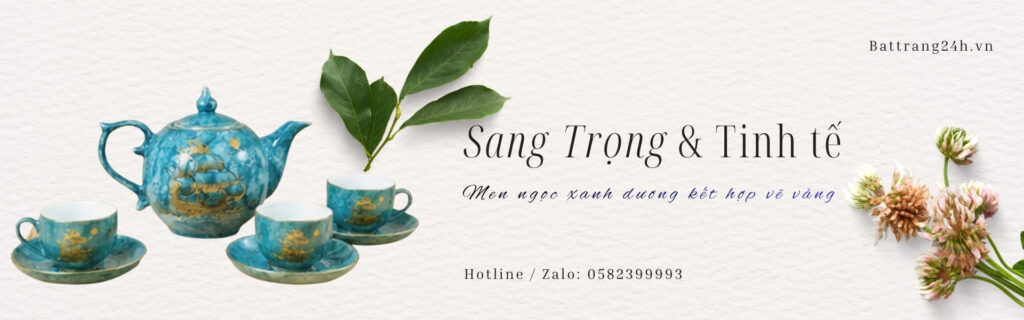 ấm bát tràng in logo số lượng lớn giá rẻ