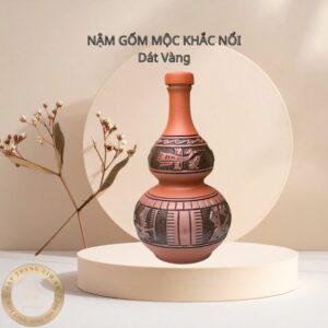 Alternative view of Nậm gốm đựng Ruou nước – dung tích 300ml đến 1L | Phù hợp quán ăn, nhà hàng