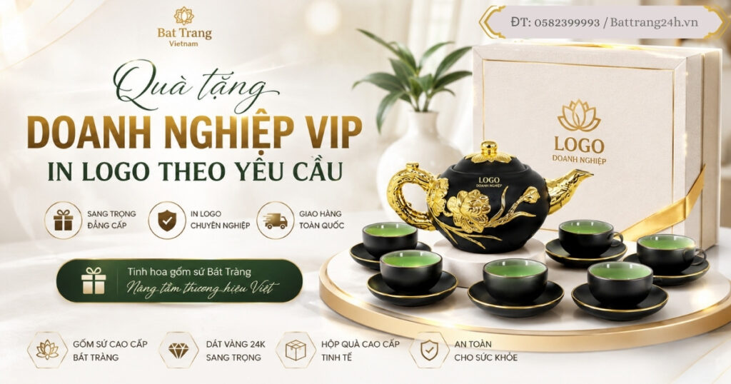 Chuyên gia quà tặng gốm sứ in logo theo yêu cầu