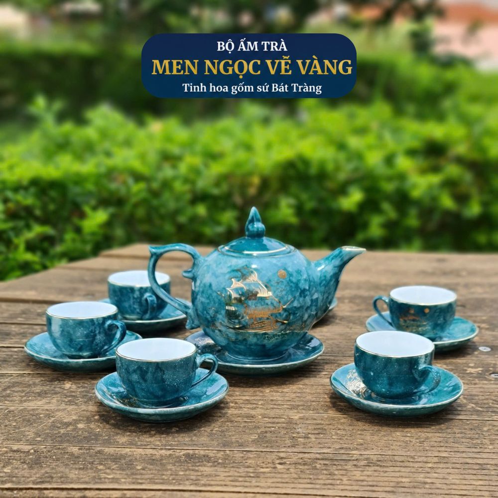 ấmc hén men đẹp in logo